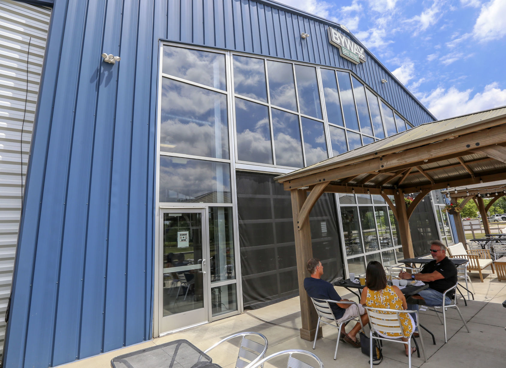 Byway Brewing patio open
